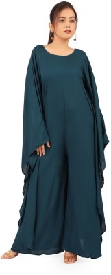 Zinger Solid Cotton Rayon Blend Women Kaftan