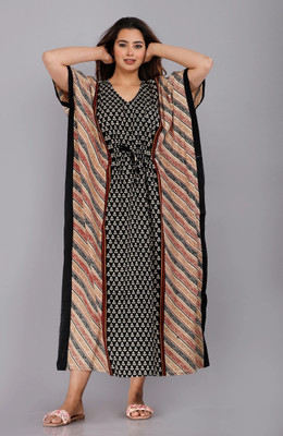 raavi fashion Printed Pure Cotton Women Kaftan