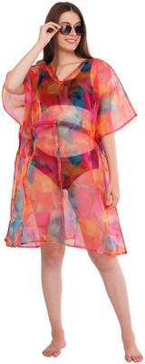 Dana Self Design Chiffon Women Kaftan