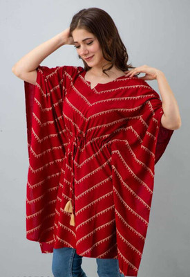ADEE FASHION Printed Rayon Women Kaftan