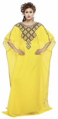 Mehreen Creation Embroidered Georgette Women Kaftan