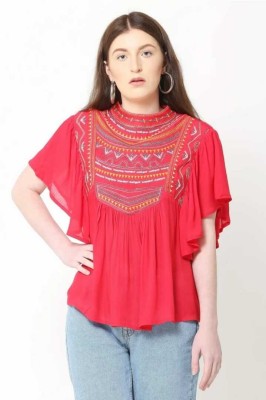 GMRD Embroidered Rayon Women Kaftan