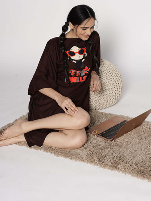 LetsDressUp Printed Rayon Women Kaftan