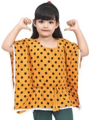 ULTINITY Polka Print Rayon Girls Kaftan