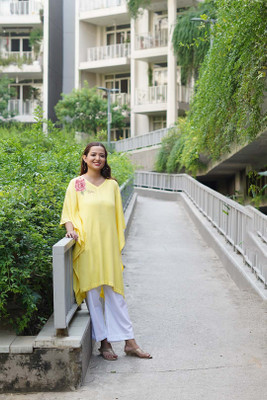 LetsDressUp Floral Print Rayon Women Kaftan