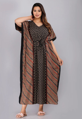 raavi fashion Printed Pure Cotton Women Kaftan