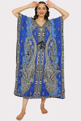 FASHIENT Printed Polyester Women Kaftan