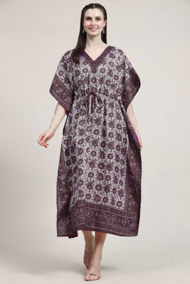 FASHIENT Printed Polyester Women Kaftan