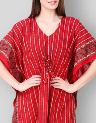 Shakti Enterprises Printed Cotton Blend Women Kaftan