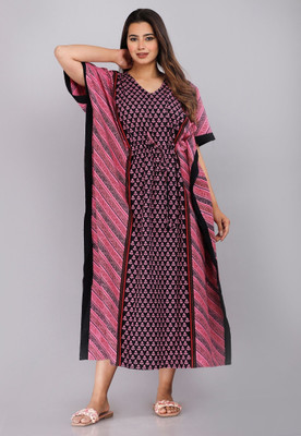 raavi fashion Printed Pure Cotton Women Kaftan