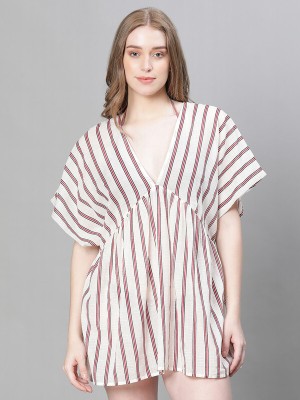 OXOLLOXO Printed Polyester Women Kaftan