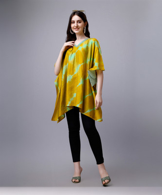 admyrin Printed Cotton Blend Women Kaftan