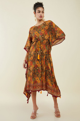 soch Printed Cotton Blend Women Kaftan