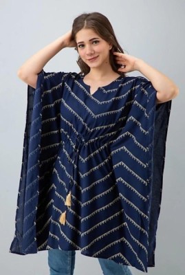 Pakiza Enterprises Striped Rayon Women Kaftan