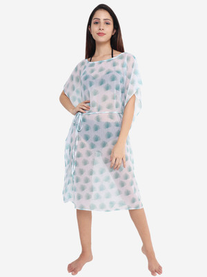 Beau Design Printed Polyester Women Kaftan