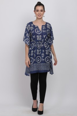 Cashmere Craft Printed Pure Cotton Women Kaftan