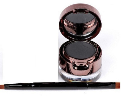 BLUEMERMAID GEL 2 IN 1 BLACK COLOR EYELINER(BLACK, 6 g)