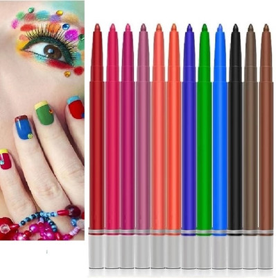Amaryllis Super Makeup Tools Eye Liner Waterproof Long-lasting 24 g(Multicolor)