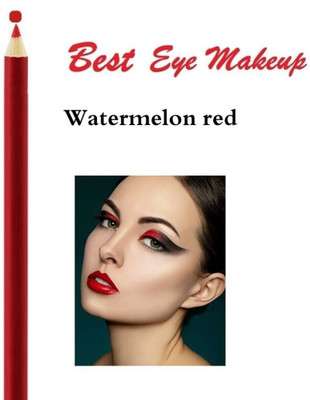 SEUNG Waterproof Pigmented Dual Use Pencil -Lip Liner & Eye Pencil(RED, 2 g)
