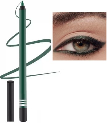 Arcanuy Best quality Green Smooth Glide Kajal | Long Stay & Waterproof(green, 1.5 g)