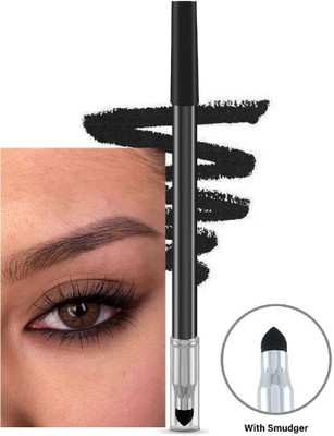 Rudvya Black Kajal for Women, Water Proof, Matte Finish(Black, 1.5 g)