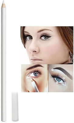 AMOSFIA BEST QUALITY PENCIL KAJAL WHITE COLOR BEST MATTE FINISH(WHITE, 2 g)