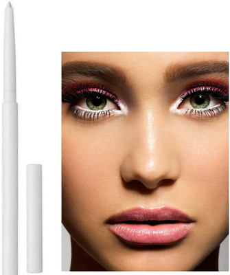 Luster Shine BEST CRAYON WHITE COLOR MATTE FINISH KAJAL PENCIL(WHITE, 2 g)