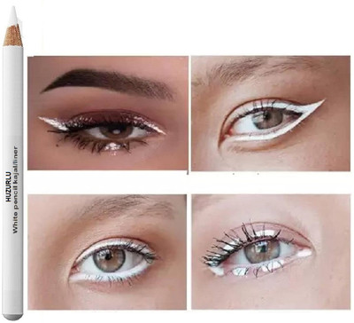 HUZURLU Smudge proof waterproof EYE & LIP LINER 2 g(WHITE)
