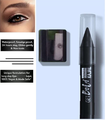 FELICECHIARA 3D Smooth Waterproof Long Lasting Quick Apply Black(BLACK, 3.2 g)
