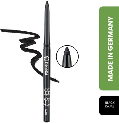 MARS won't Smudge Long Lasting Kajal(Jet Black, 0.35 g)