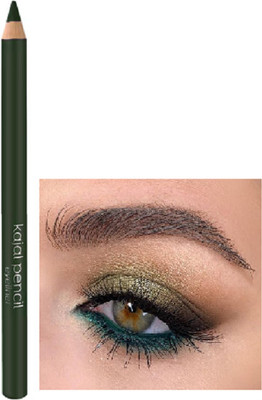 ADJD 3 in 1 eye pencil with pencil sharpener kajal(dark green, 2 g)