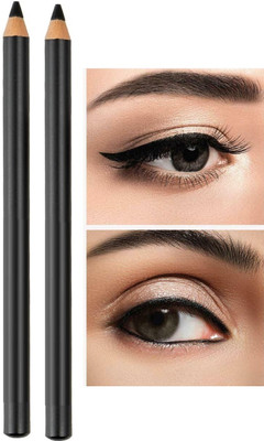 Vyomiris Perfectly Outlined Long Lasting Eyeliner Pencil Easy Application(BLACK, 4 g)