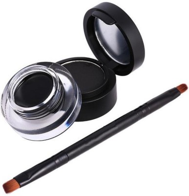 ADJD Cake Kajal & Eyeliner Smudge Proof 24 Hours Stay(BLACK, 9 g)