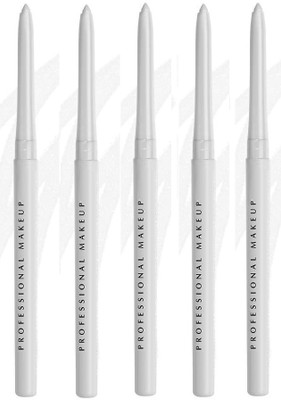 MYEONG Non Smudge With Long Lasting Crayon Kajal(White, 10 g)
