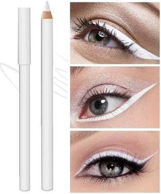 Vyomiris Smudge Resistant Eyeliner Kajal Pencil 1.5 g(WHITE)