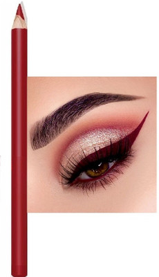 Jiwoo Fade Proof Richly Pigmented & Smudge Proof Red Pencil Kajal For Women(Red, 2 g)