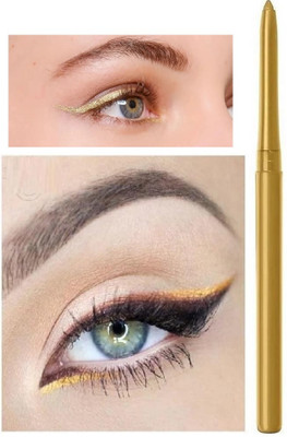 Vyomiris GOLDEN COLOR CRAYON KAJAL BEST SHIMMER FORMULA(GOLD, 1.5 g)