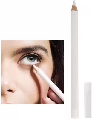 HUZURLU Eye Makeup White Kajal Highlighter Makeup Smooth Easy To Wear(white, 2.3 g)