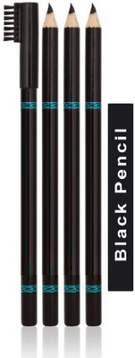 Latixmat Best Smudge-proof eyebrow pencil for perfectly defined brows(black, 8 g)