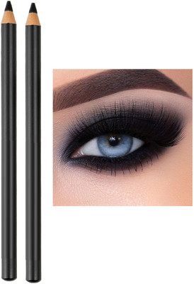 Vyomiris Long-Wearing Waterproof Kohl Kajal Eyeliner Pencil(BLACK, 4 g)