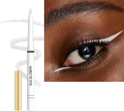 GULGLOW99 Kajal | Non Transferable and Long Lasting Stay up to 24 Hours(WHITE, 0.35 g)