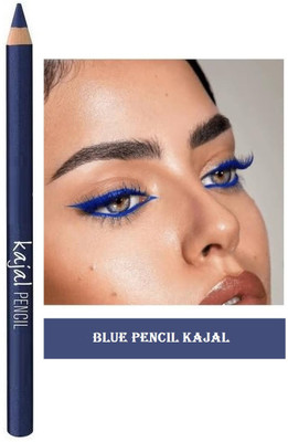 USBK MATTE FINISH SMUDGE PROOF BLUE PENCIL KAJAL(BLUE, 2 g)