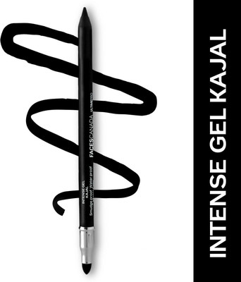 FACES CANADA Ultime Pro Intense Gel Kajal | 24 Hr Long Stay | Waterproof & Smudgeproof(Black, 1.2 g)