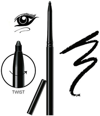 ADJD Drama Bold Black Matte Finish Smudge Proof & Long Lasting Kajal(BLACK, 1 g)