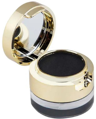 WECHARMERZ Waterproof & Smudgeproof Eyebrow and Gel Kajal Eyeliner 2 in 1(Black, 7 g)