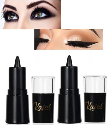 Latixmat New Waterproof & Smudge Proof Creamy & Smooth Long Stay Kajal(Jet Black, 5 g)