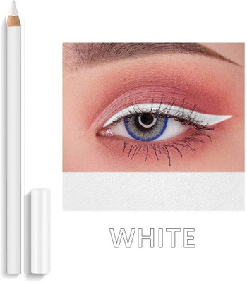 Vyomiris White Eyeliner Pencil Waterproof Long Lasting Eye Liner 2 g(WHITE)