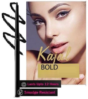 GFSU SOFT AND SMOOTH EXTREMELY LIGHT WEIGHT AND LONG STAY KAJAL(JET BLACK, 2 g)