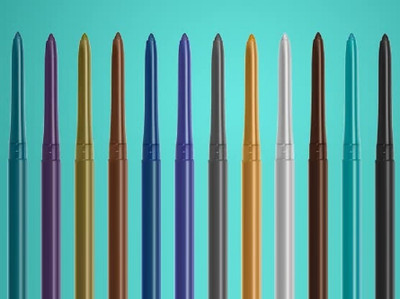 Amaryllis 12 Colorful Pencil Eye Liner |Multi Colored 12 g(Multicolour)
