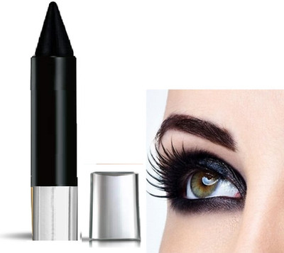 GABBU CRAYON KAJAL DARK BLACK COLOR WITH MATTE FINISH/-(black, 8 g)
